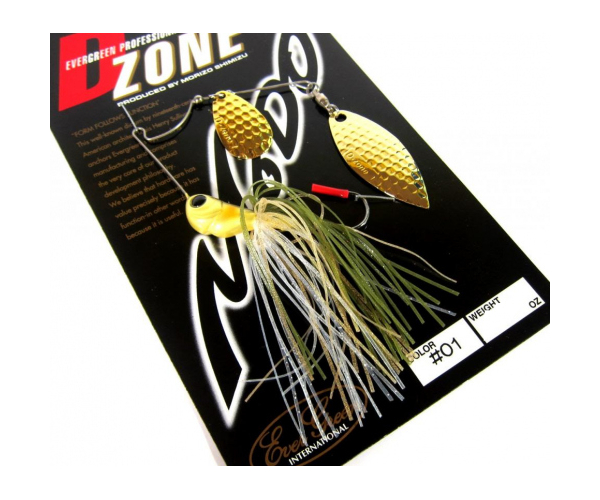 

Спиннербейт EverGreen D ZONE 3/8DW # 01 (арт.1234909932562)
