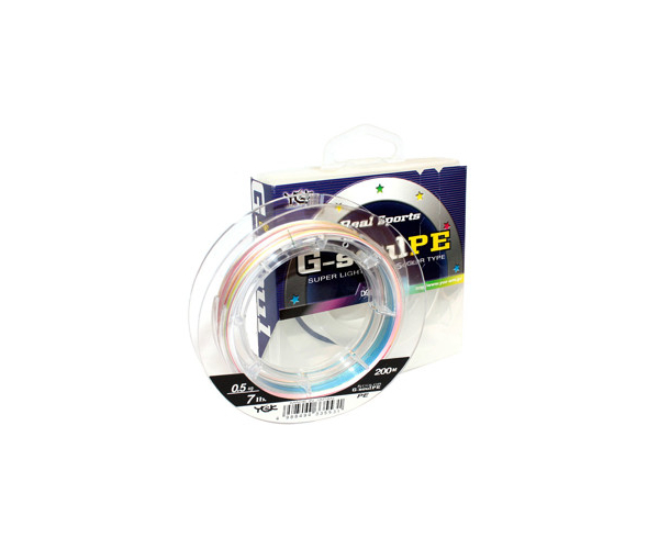 

Шнур YGK G-Soul PE 5Color G-soul 5 colors - 200m #0,6/8lb (арт.123455450206)