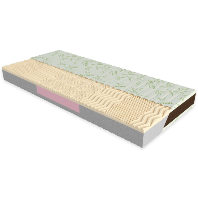 

Ортопедический матрас EMM TakeGo Bamboo NEO WHITE 200х200см
