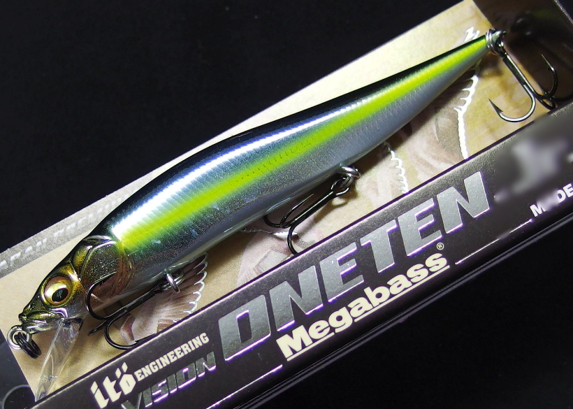 

Воблер Megabass VISION ONETEN 110SP col. MG SEXY STREAM (арт.1234909928207)