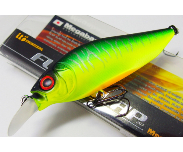 

Воблер Megabass FLAP SLAP col. MAT TIGER (арт.1234909919903)