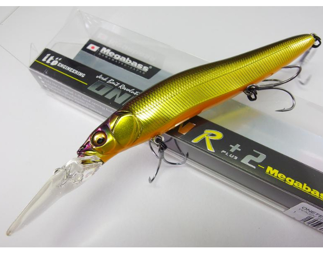 

Воблер Megabass ONETEN R+2 col. M CHAMPAGNE KINKURO (арт.1234909929430)