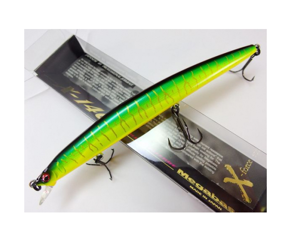 

Воблер Megabass X-140 WORLD CHALLENGE col. HOT TIGER (арт.1234909916803)