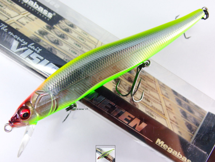 

Воблер Megabass VISION ONETEN col. MG VEGETATION REACTOR (арт.1234909928162)