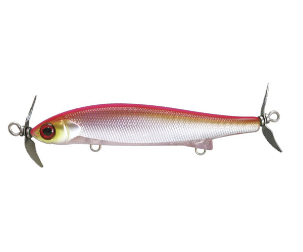 

Воблер Jackall I-Prop 75S 75mm 7.7g Pink Back Wakasagi (арт.123416991962)
