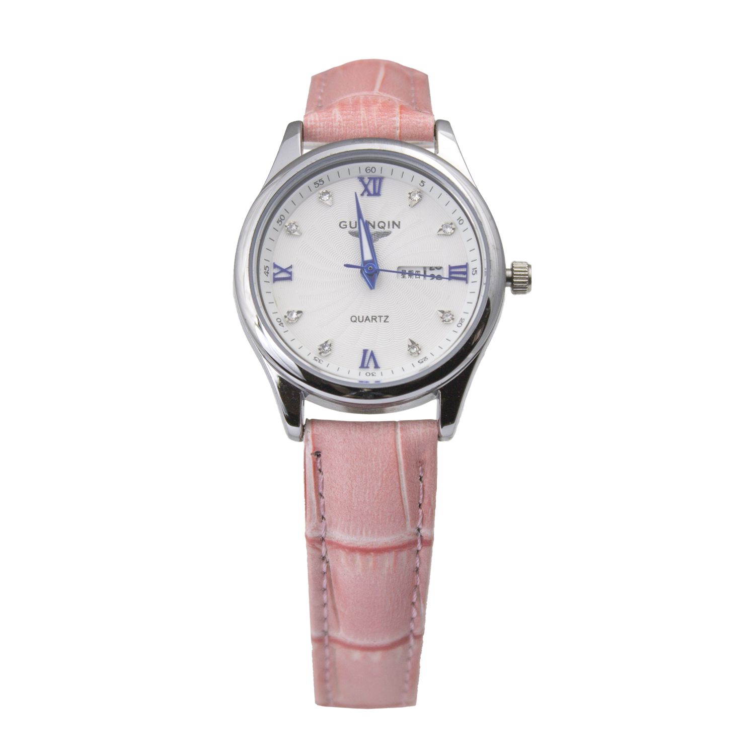 

Часы Guanqin Silver-White-Coral GQ80007-AV CL (GQ80007-AVSWC)