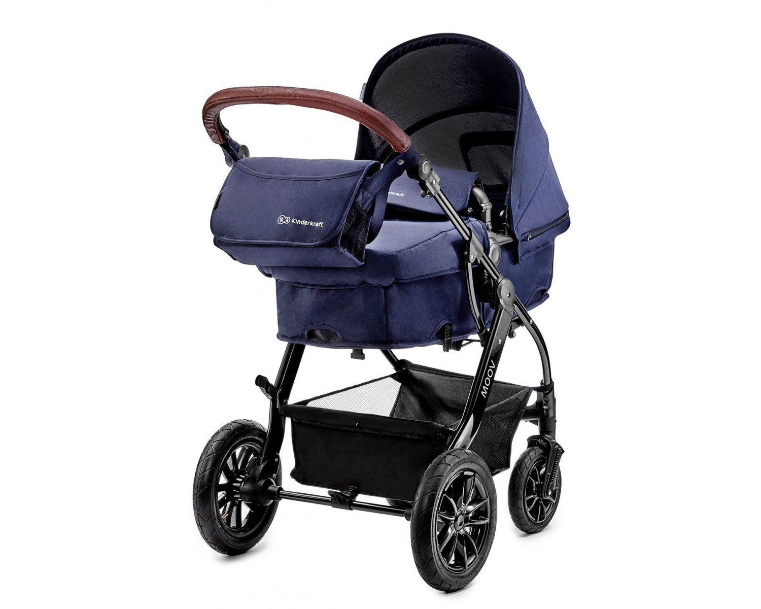 

Универсальная коляска 3 в 1 Kinderkraft Moov Navy (KKWMOOVNAV00NC)