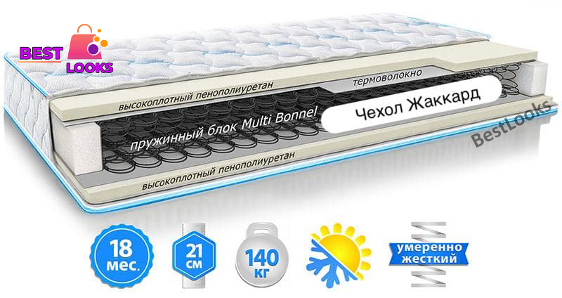 

Матрас двусторонний 90х190 Sleep&Fly Standart Plus