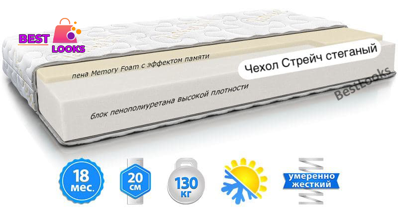 

Матрас ортопедический 160х190 Take&Go MEMO ROLL