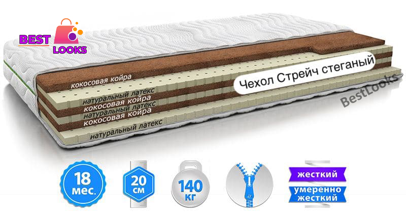 

Матрас ортопедический 90х190 EVOLUTION CASCADE
