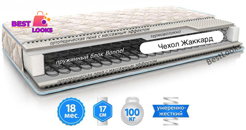 

Матрас двусторонний 180х190 EMM ЭКО 42