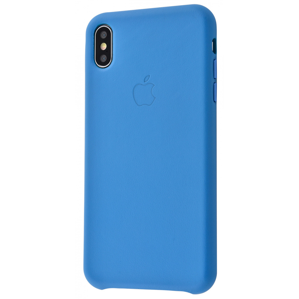

Чехол Leather case для iPhone X/Xs cape cod blue