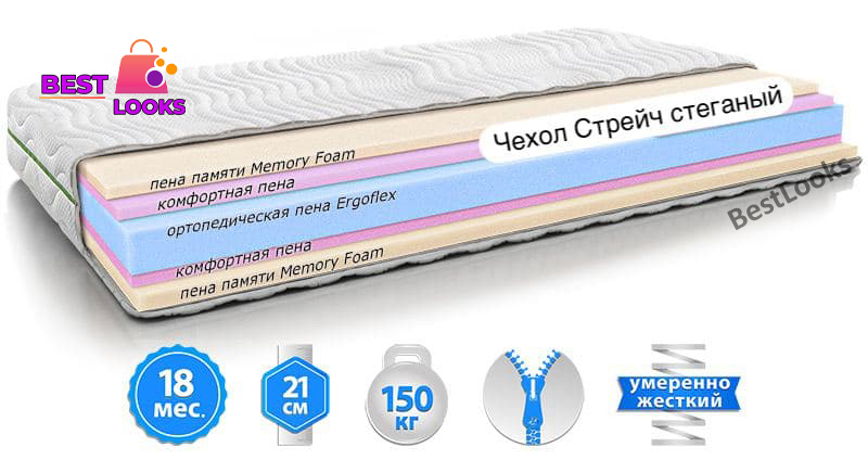

Матрас ортопедический 120х190 EVOLUTION ADVANCE