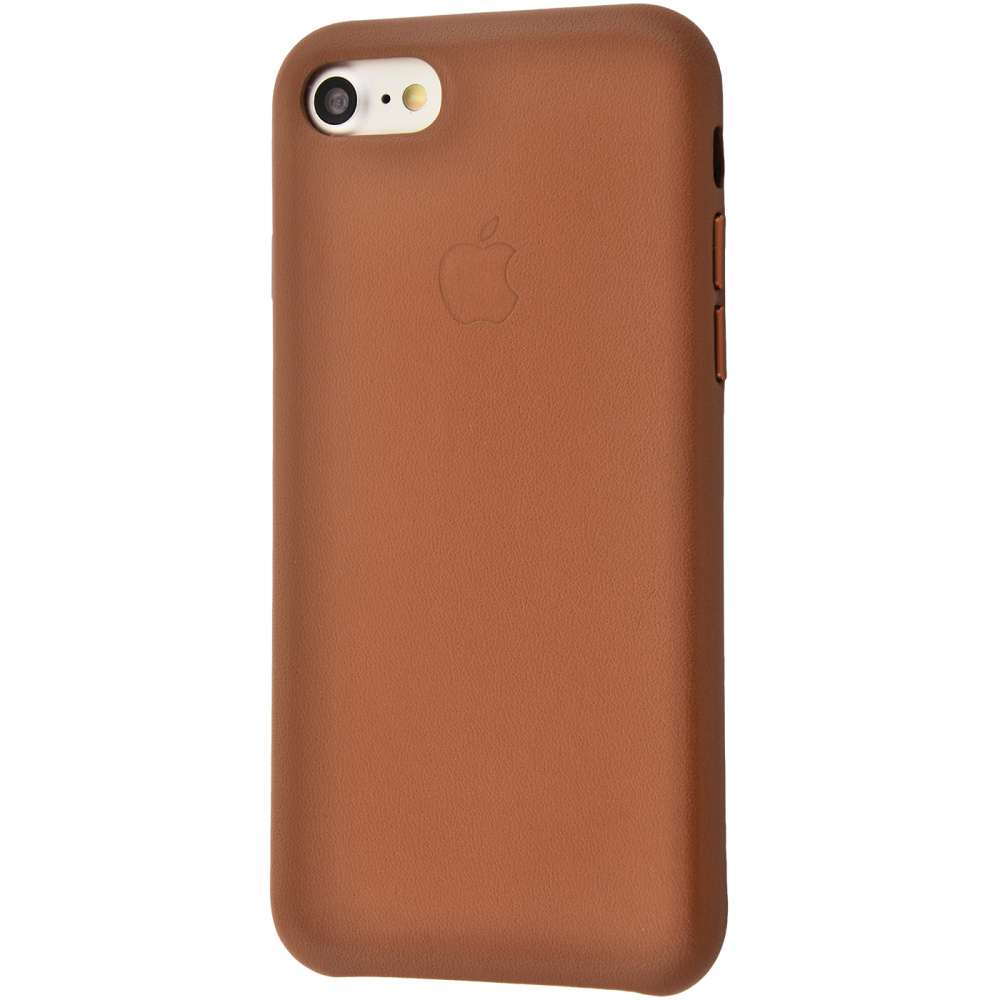 

Чехол Leather case для iPhone 7/8/SE 2 saddle brown