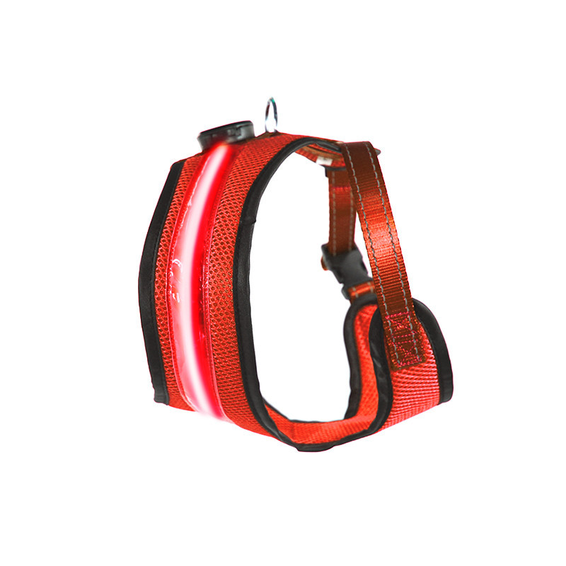 

LED шлея для собак Friend HY-051005 Red S нагрудный ремень (SKU_6586-21349)
