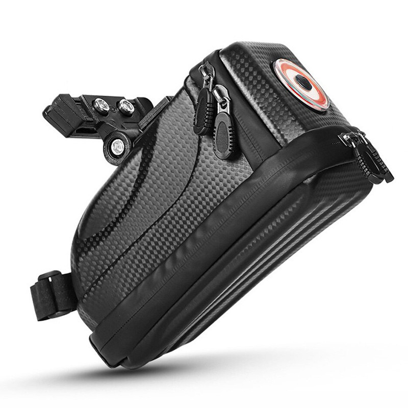 

Велосумка со встроенным фонарем West Biking 0707231 Black объем 1,5L (SKU_5073-15153)