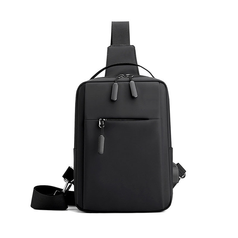 

Рюкзак-сумка однолямочный Lesko LP-060 Black на одно плечо с USB (SKU_6855-24084)