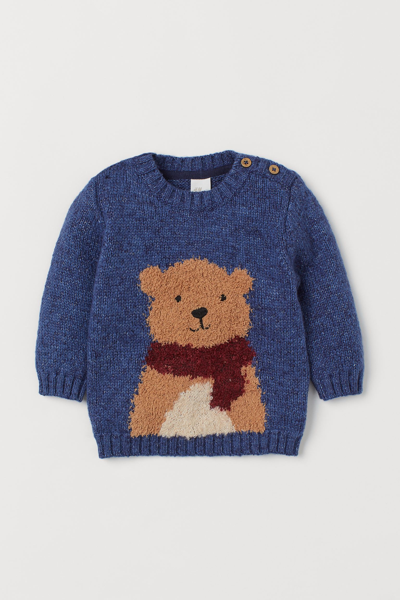 

Джемпер H&M 92см синий принт 12089154572