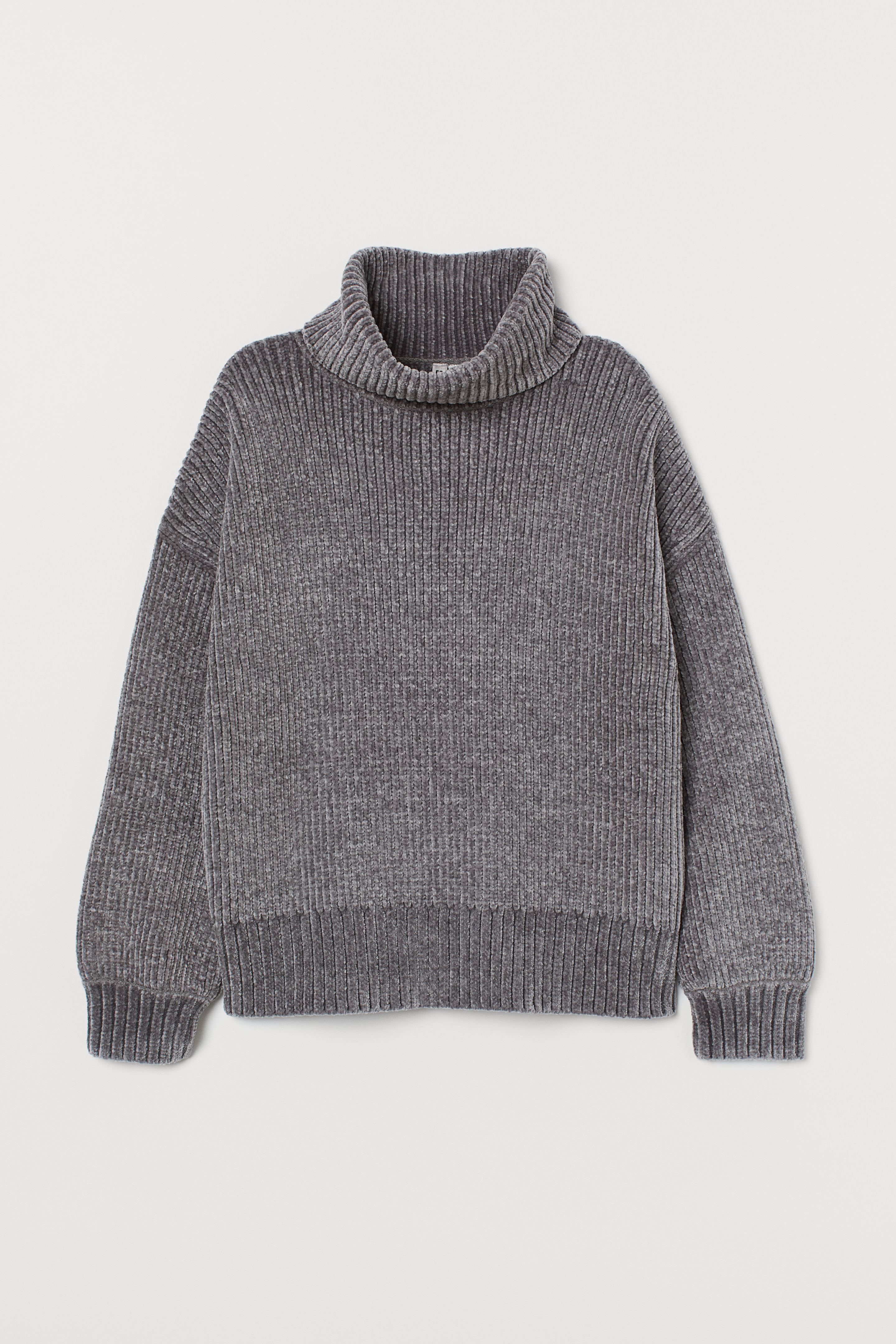 

Свитер H&M S серый 6772240