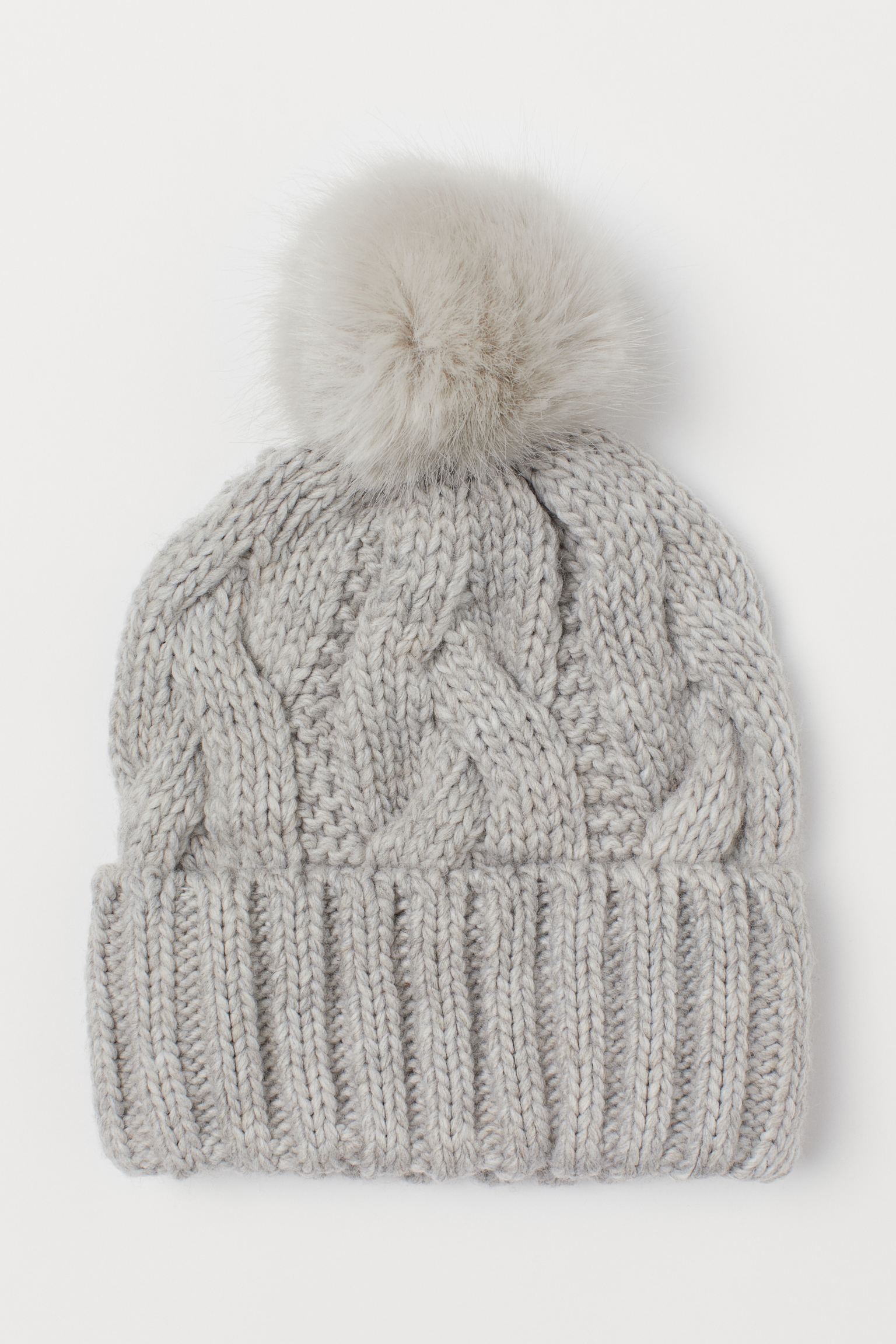 

Шапка H&M 52 58 серый 6087560992