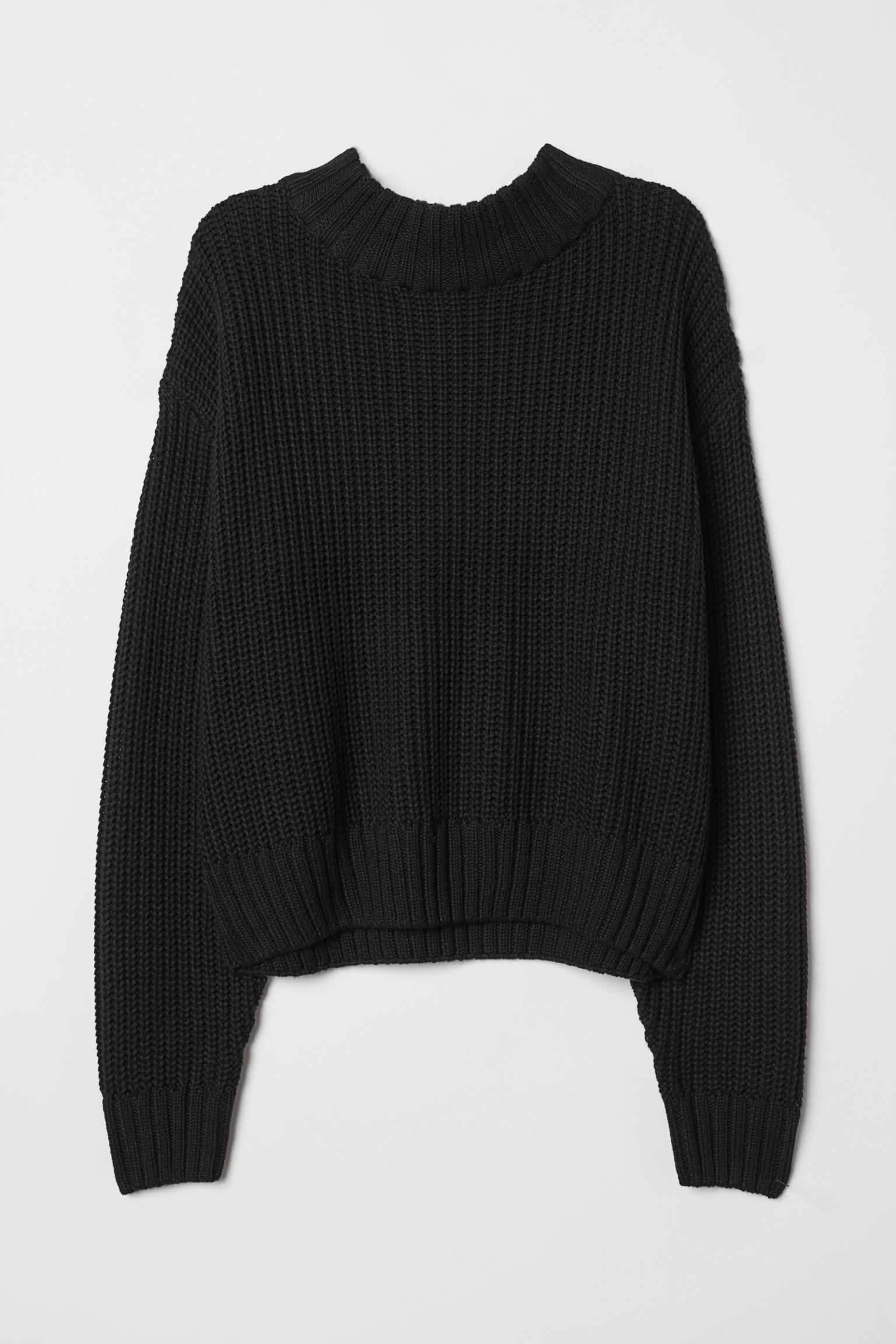 

Джемпер H&M S черный 13086401248