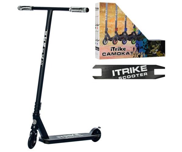 

Трюковый самокат iTrike SR2068-2-В, Черный