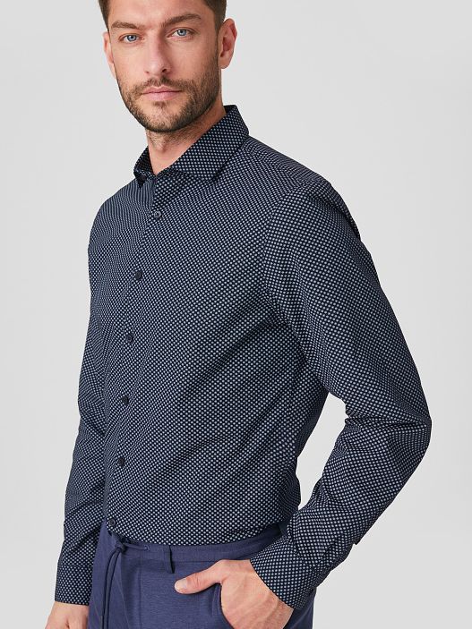 

Рубашка C&A 07-2096131-001  Темно-синяя, Рубашка C&A 07-2096131-001 S Темно-синяя