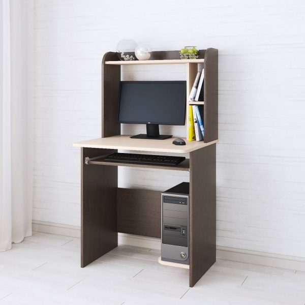 

Стол компьютерный KidsBunkBed С-009 венге темный венге светлый 1300x600x900 мм