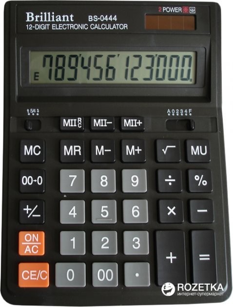 

BRILLIANT Калькулятор 12 разр BS-0444 BS-0444