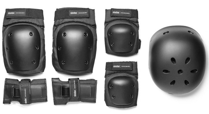 

Защита для локтей, колен и запястий, шлем Ninebot Protective Kit (2825711) [17829]