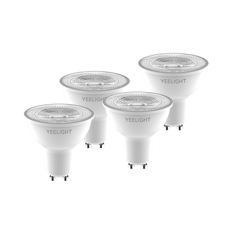 

Светодиодная лампа Yeelight GU10 Smart Bulb W1 Dimmable White 4 шт [57604]