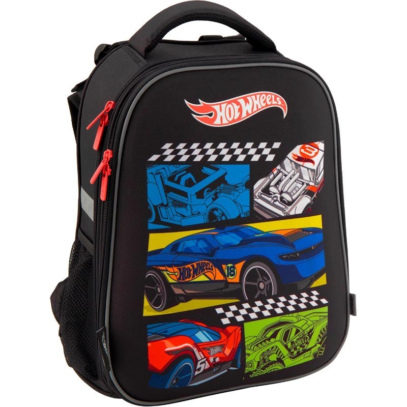 

РЮКЗАК ШКОЛЬНЫЙ КАРКАСНЫЙ KITE EDUCATION HOT WHEELS