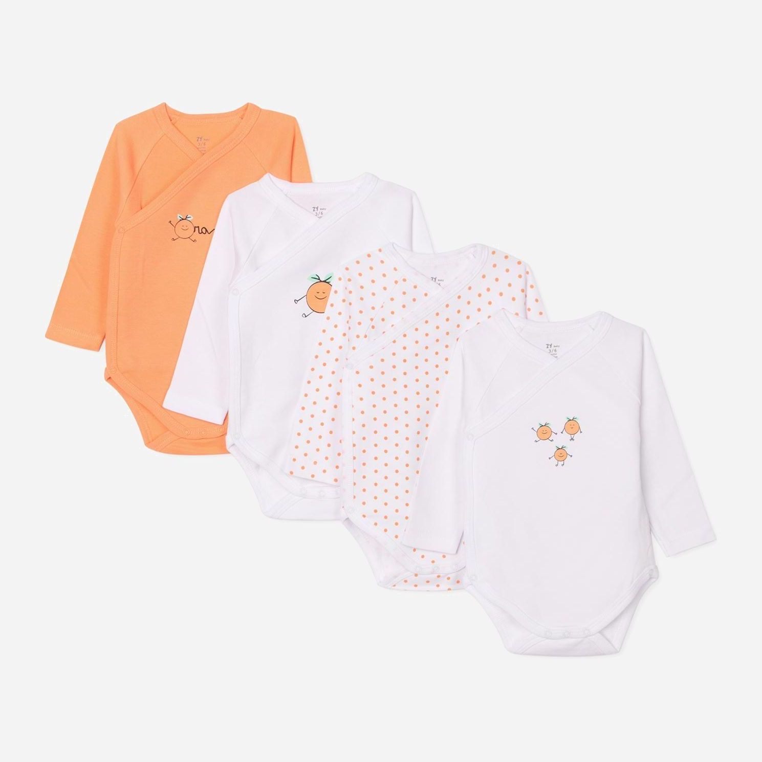 

Боди-распашонка Zippy Kimono Int 4 3103188801 61 см 4 шт Mixed10