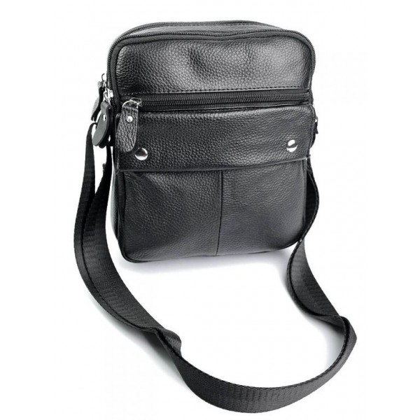 

Кожаная мужская сумка BagMan 989 Black