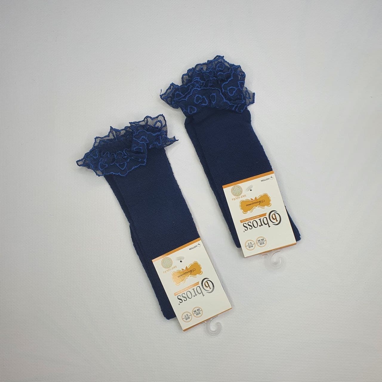 

Детские гольфы Bross -22р с рюшами на 3-5 лет Синие, Детские гольфы Bross 20-22р с рюшами на 3-5 лет Синие