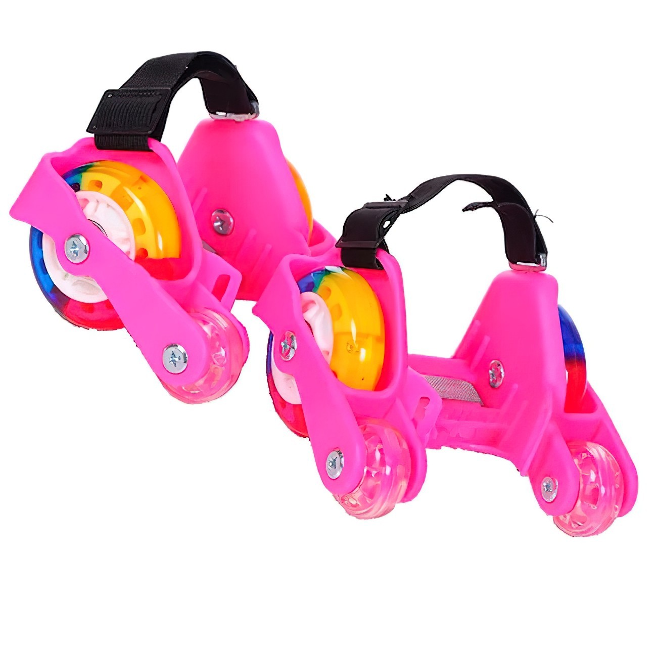 

Ролики на п'яту чотириколісні "Flashing roller" hot pink (VS7003236)