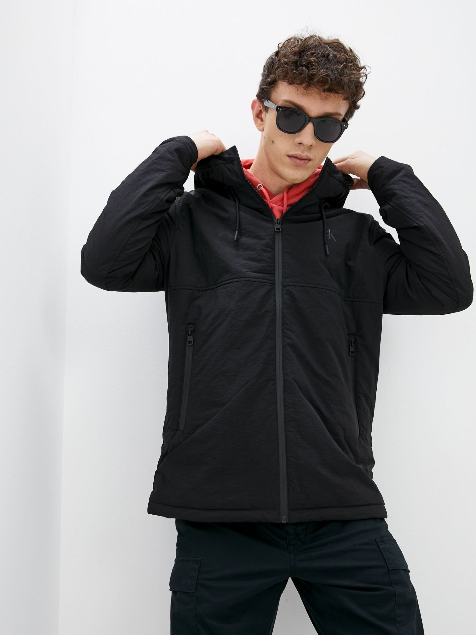 

Ветровка Calvin Klein Jeans Hooded New Harrington Jacket J30J318217-BEH  Черная, Ветровка Calvin Klein Jeans Hooded New Harrington Jacket J30J318217-BEH L Черная