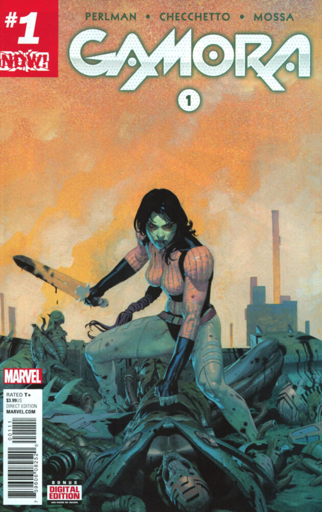 

Gamora #1 Cover A Regular Esad Ribic Cover (Marvel Now Tie-In)