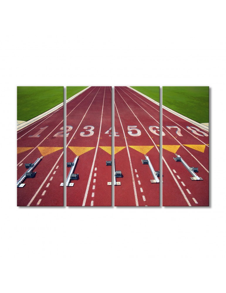

Модульная картина Artel «Беговые дорожки» 4 модуля 60x90 см
