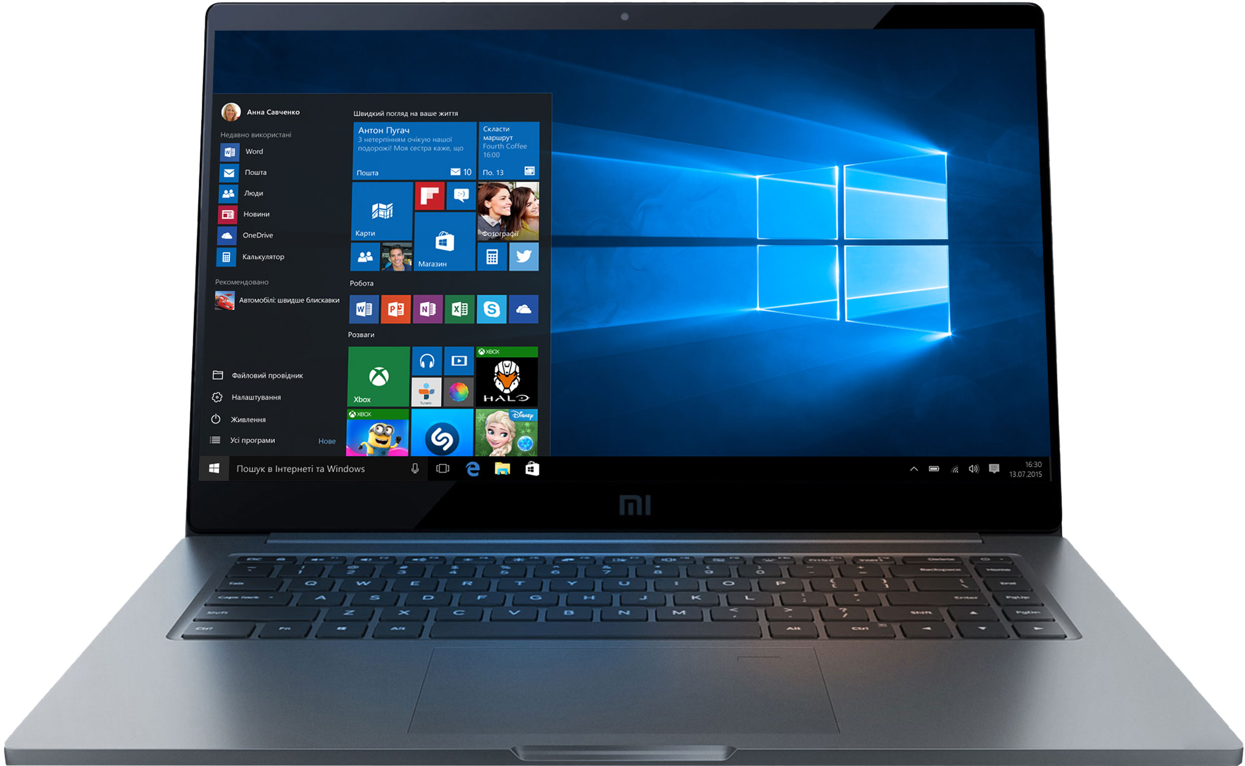 

Ноутбук Xiaomi Mi Notebook Pro 15.6 (JYU4191CN)
