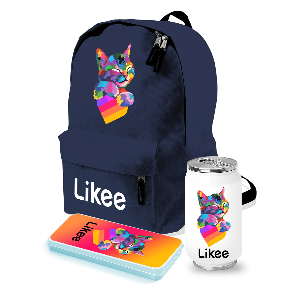 

Набор школьника Лайк Кот (Likee Cat) (35506-1040-8) Темно-синий