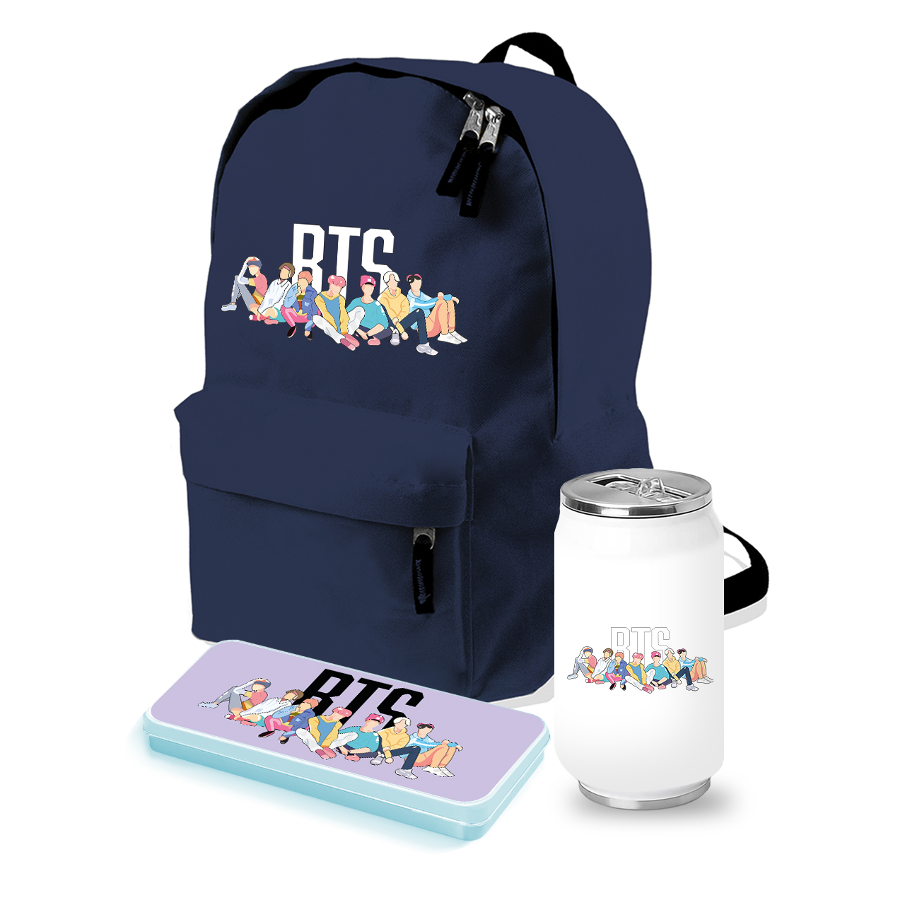 

Набор школьника БТС (BTS) (35506-1061-8) Темно-синий