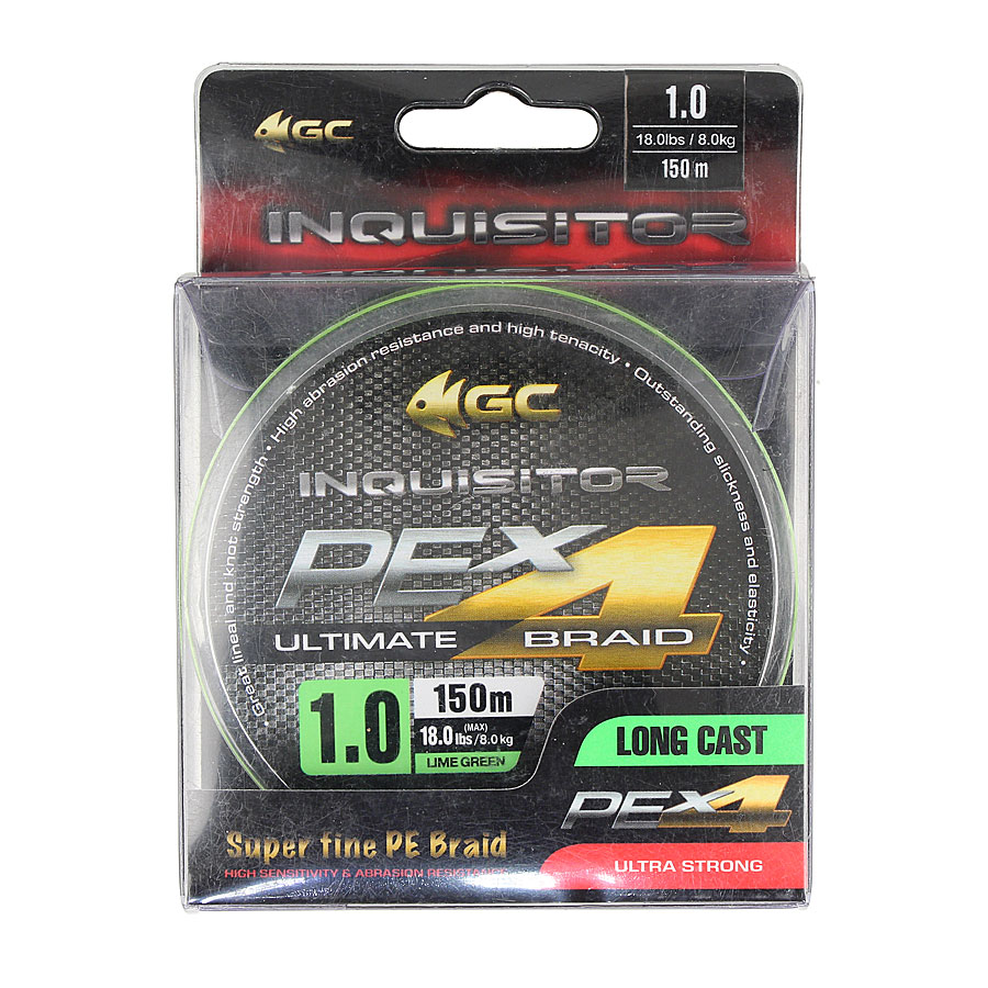 

Шнур GC Inquisitor X4 LG 150м PE0.4