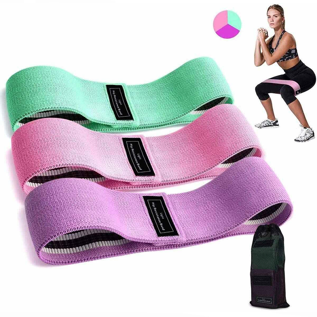 

Набор фитнес резинок HIP RESISTANCE BAND