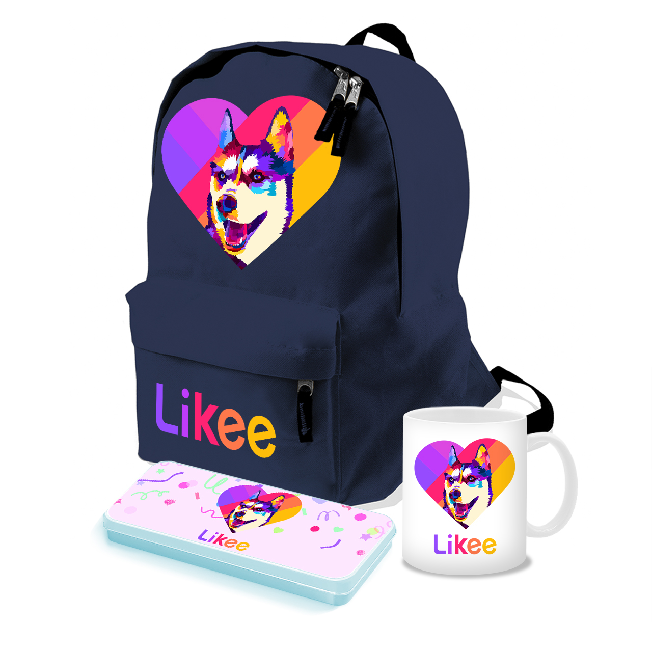 

Набор школьника Лайк Лайка (Likee Laika) (35505-1598-8) Темно-синий