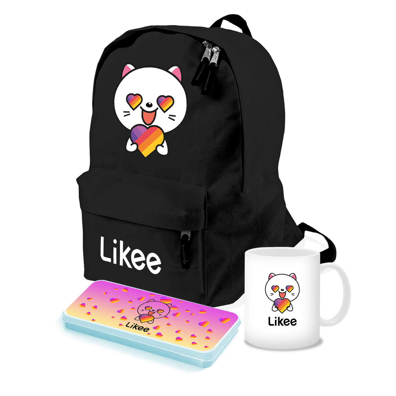 

Набор школьника Лайк Кот (Likee Cat) (35505-1036-4) Черный