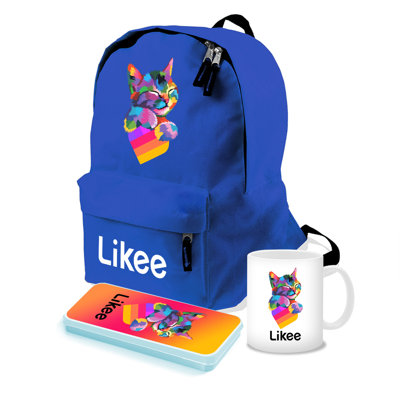 

Набор школьника Лайк Кот (Likee Cat) (35505-1040-9) Синий