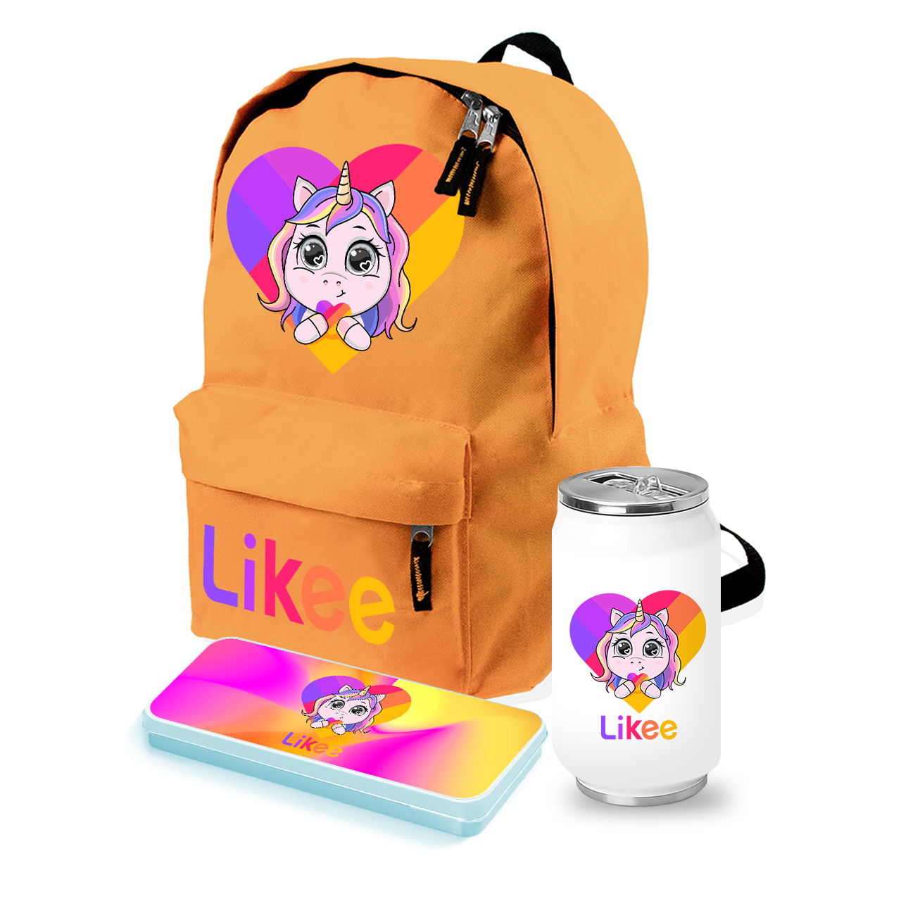 

Набор школьника Лайк Единорог (Likee Unicorn) (35506-1593-1) Оранжевый