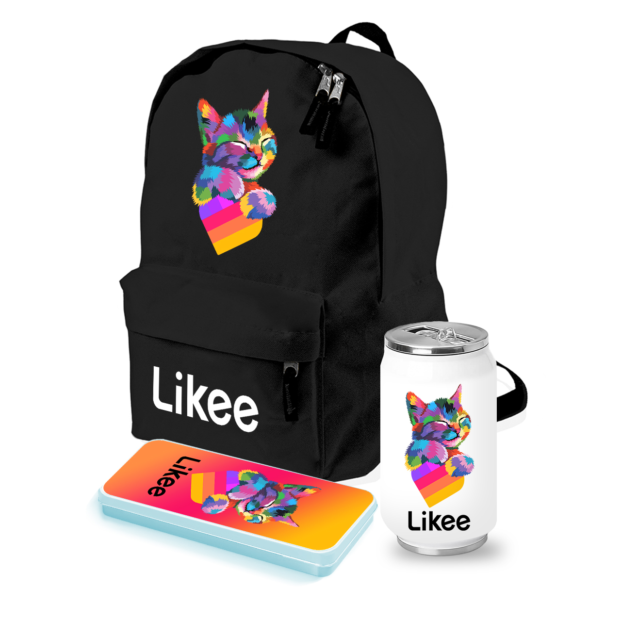 

Набор школьника Лайк Кот (Likee Cat) (35506-1040-4) Черный