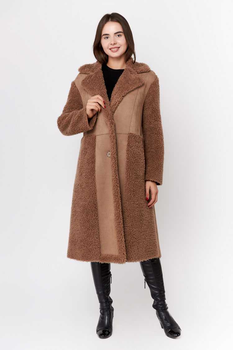 

Пальто Mdk lux Em-72  Camel 214930016, Пальто Mdk lux Em-72 42 Camel 214930016